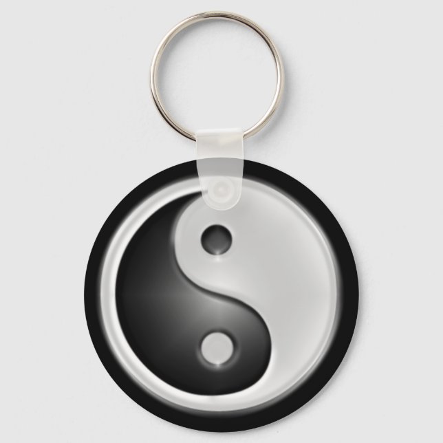 Chaveiro B&W Yin&Yang (Frente)