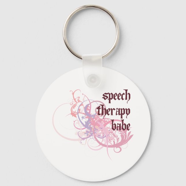 Chaveiro Babe de Terapia de Voz (Frente)