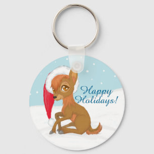 Chaveiro Baby Christmas Reindeer