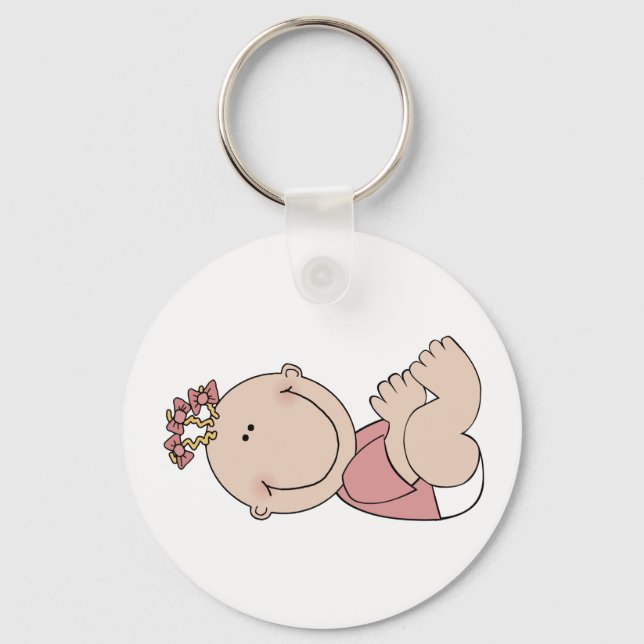 Chaveiro Baby Girl Lying (Frente)