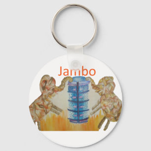 Chaveiro Baby Kids Jambo Jumbo Elephants Design
