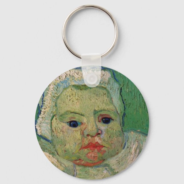 Chaveiro Baby Marcelle Roulin por Vincent van Gogh (Frente)