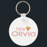 Chaveiro Baby Olivia<br><div class="desc">Perfect gift for baby shower,  birthday,  Christmas and many other occasions!</div>