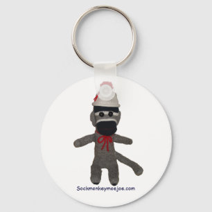 Chaveiro Baby Sock Monkey Keychain