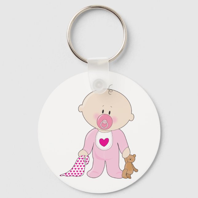 Chaveiro Baby Soother Girl (Frente)