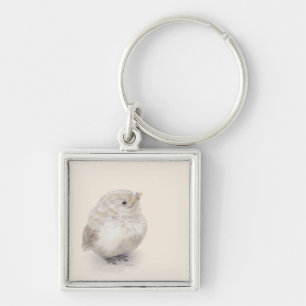 Chaveiro Baby Sparrow Digital Watercolor