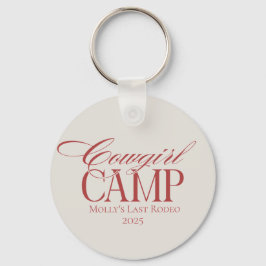 Chaveiro Bachelorette de Parceiro Red Howdy Personalizado