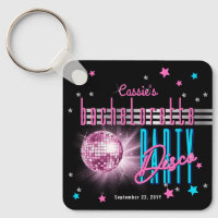 Bachelorette Neon Look Disco Retro, 70 anos