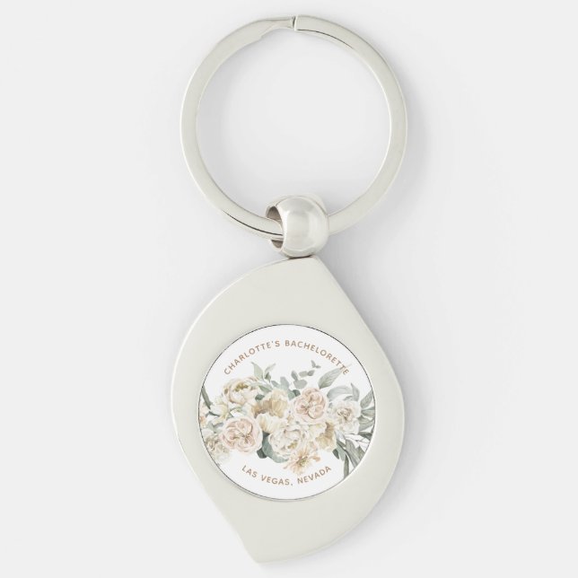 Chaveiro Bachelorette Weekend Party Favor oferta personaliz (Frente)