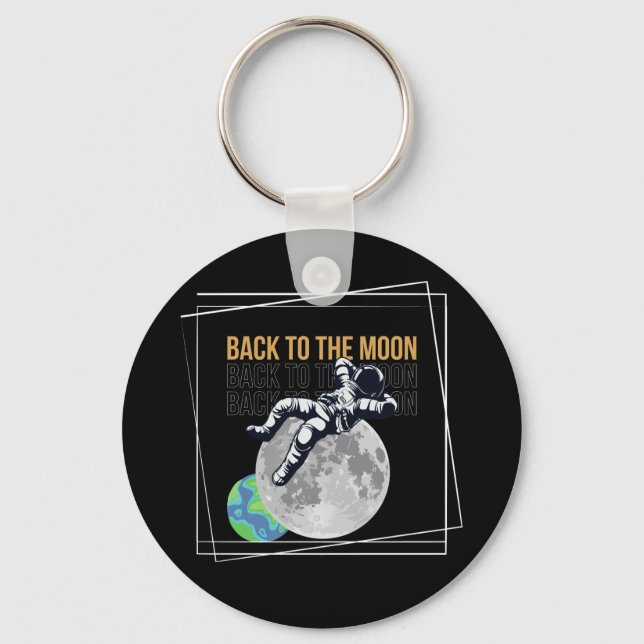 Chaveiro Back to the Moon (Frente)