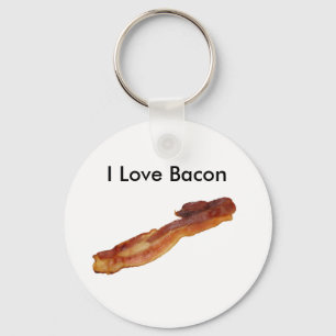 Chaveiro bacon, eu amo o bacon