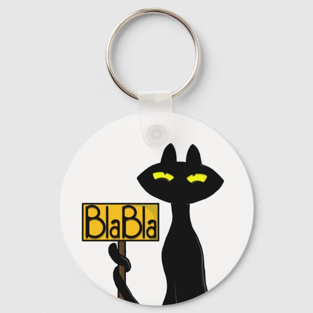 Chaveiro Bad Boogie - O Gato- " BlaBla" (Frente)