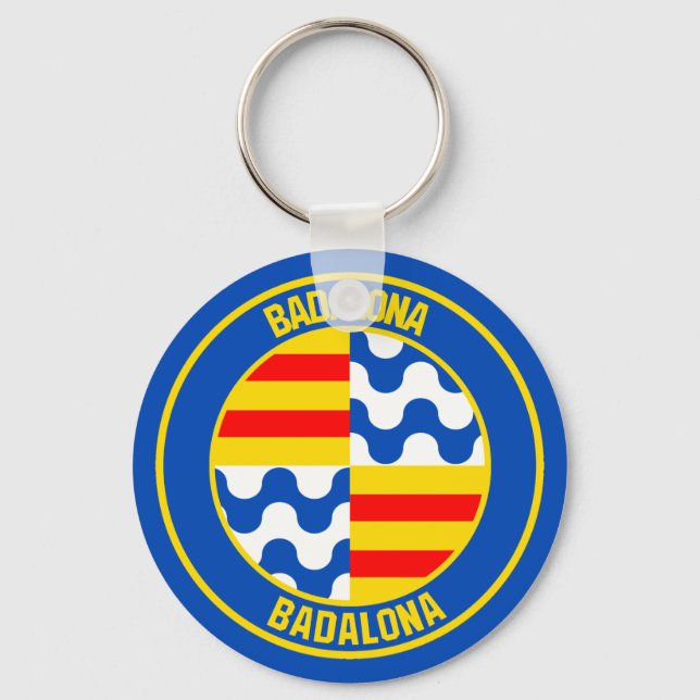 Chaveiro Badalona Round Emblem (Frente)