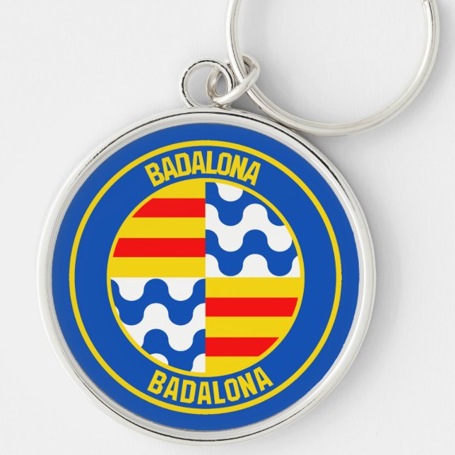 Chaveiro Badalona Round Emblem (Frente)