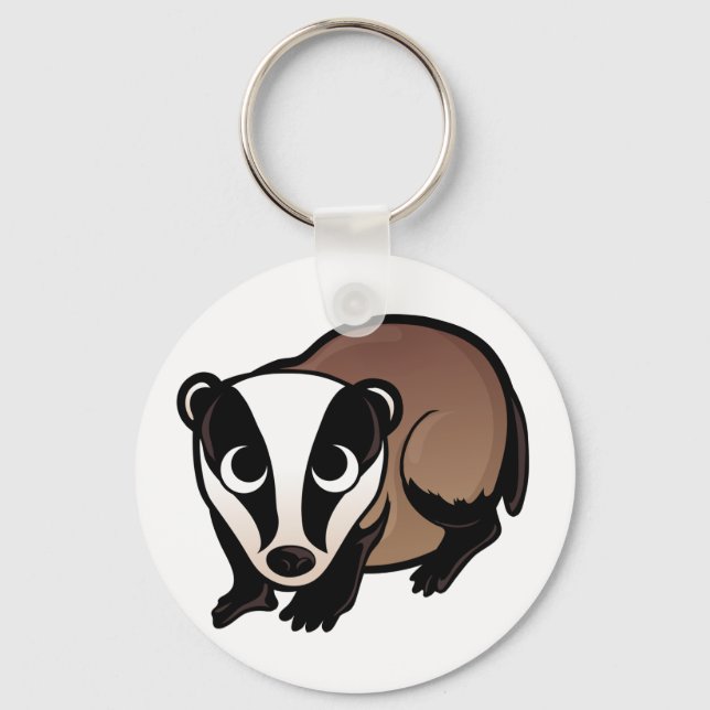 Chaveiro Badger Design (Frente)