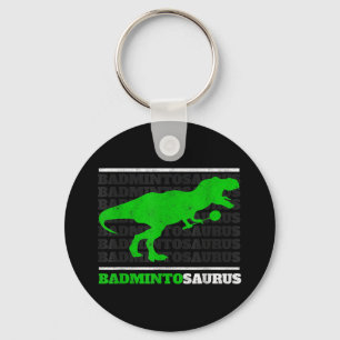 Chaveiro Badminto Saurus Rex Birdie Shuttle Dino Badminton