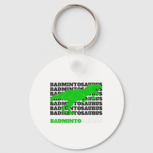 Chaveiro Badminto Saurus Rex Birdie Shuttle Dino Badminton