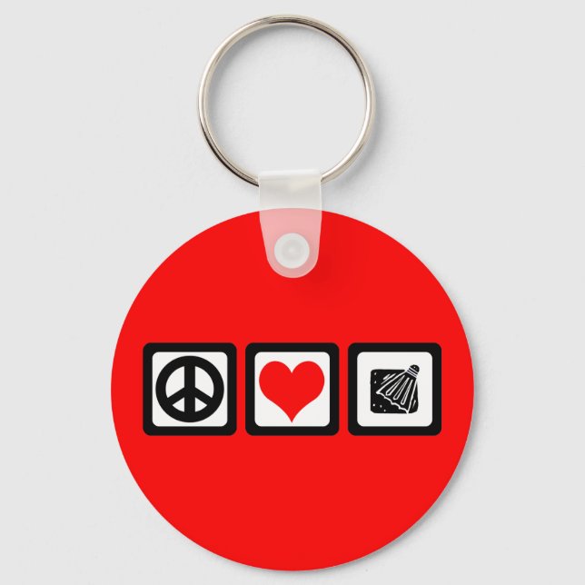 Chaveiro Badminton (Frente)