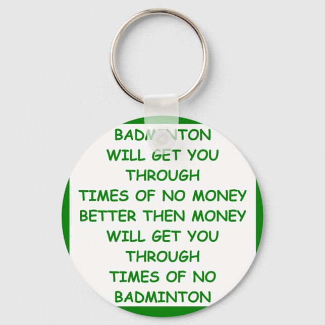 CHAVEIRO BADMINTON (Frente)