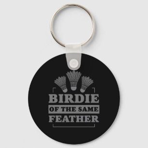 Chaveiro Badminton Birdie Da Mesma Pena