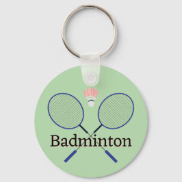 Chaveiro Badminton Design