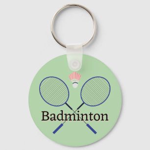 Chaveiro Badminton Design
