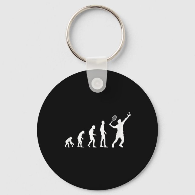 Chaveiro Badminton Evolution Engraçado (Frente)