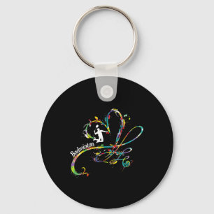 Chaveiro Badminton Game Player Shuttle Player Badminton