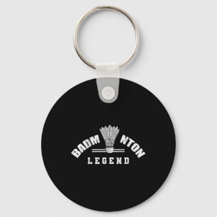 Chaveiro Badminton Legend Shuttle Birdie Badminton