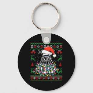 Chaveiro Badminton Lover O Churrasco De Natal Santa Hat Eng