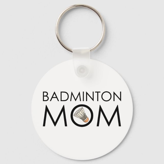 Chaveiro Badminton Mãe (Frente)