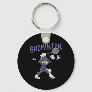 Chaveiro Badminton Ninja Kids Shuttle Boy Badminton