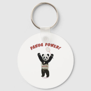 Chaveiro Badminton Panda Power