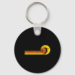 Chaveiro Badminton-player Game Shuttle 70 Anos Vintage Mau