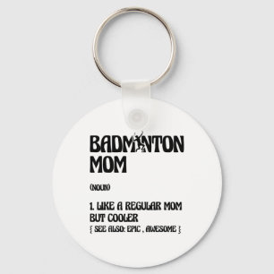 Chaveiro Badminton reprodutor da mãe Shuttle