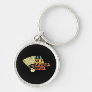 Chaveiro Badminton Retro Vintage