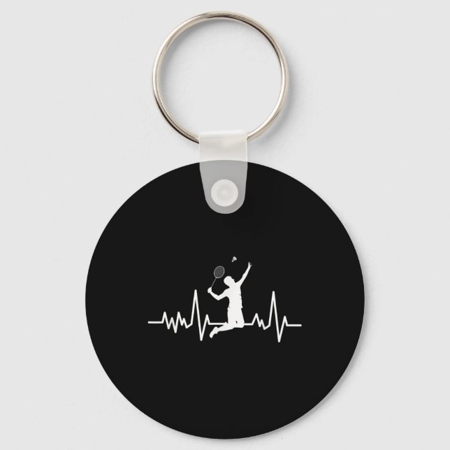Chaveiro Badminton Shuttle Sayings (Frente)