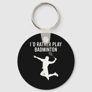 Chaveiro Badminton Shuttle Sayings