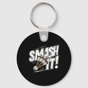 Chaveiro Badminton Shuttle Smash