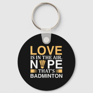 Chaveiro Badminton Shuttles Design Para Badminton