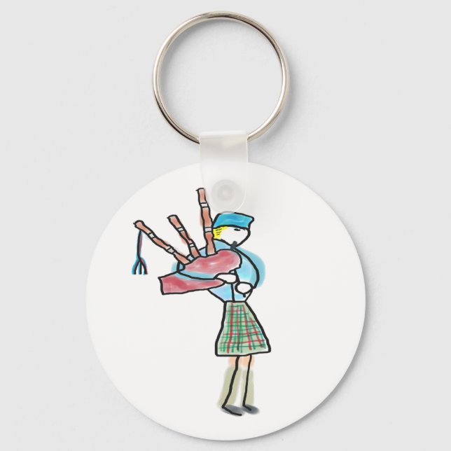Chaveiro Bagpipe Playing (Frente)