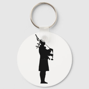 Chaveiro Bagpiper Silhouette