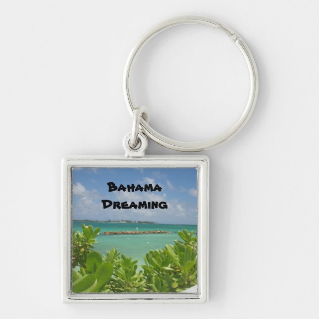 Chaveiro Bahama que sonha o keyring (Frente)