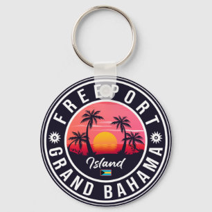 Chaveiro Bahamas Retro Sunset Souvenirs 60s