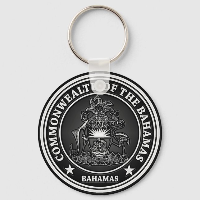 Chaveiro Bahamas — Round Emblem (Frente)