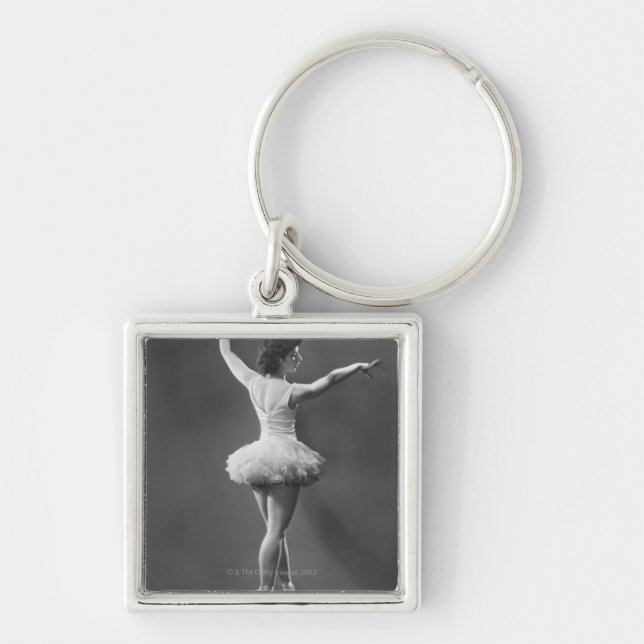 Chaveiro Bailarina no tutu (Frente)