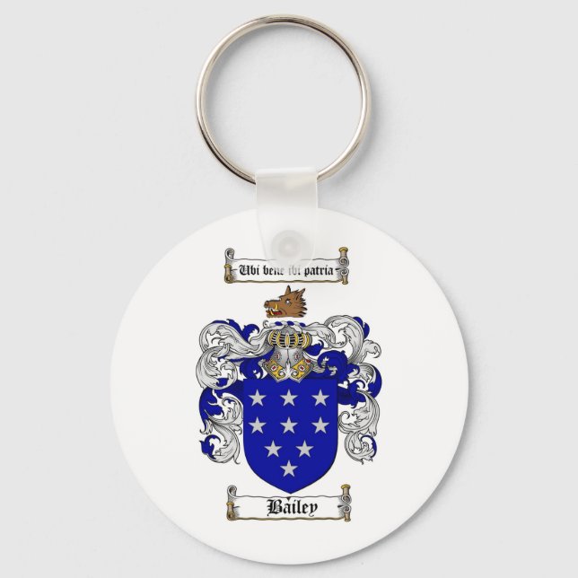 CHAVEIRO BAILEY FAMILY CREST - BAILEY CASACO DE ARMAS (Frente)