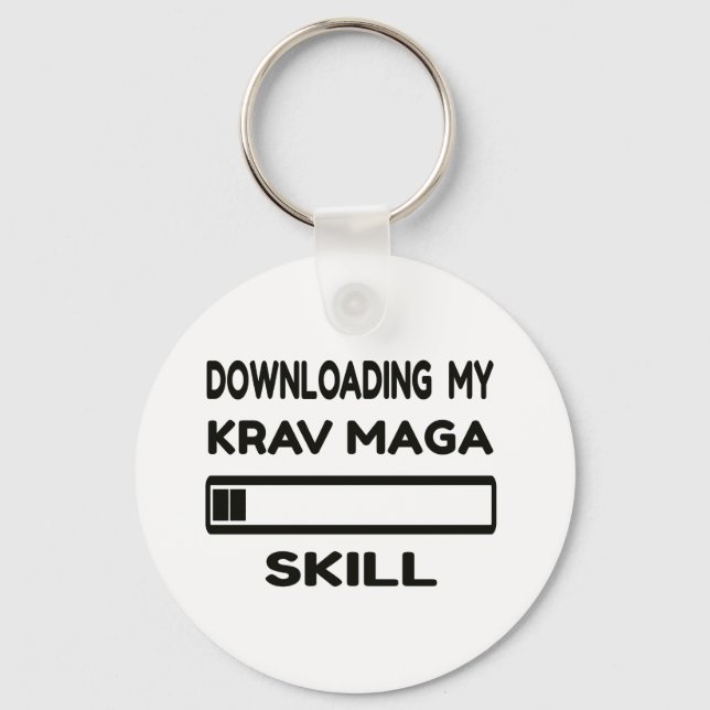 Chaveiro Baixando minha habilidade do Krav Maga (Frente)