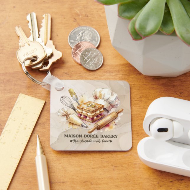 Chaveiro Bakery Store Pastry Chef Dessert Sweets Cake Baker (Mesa)