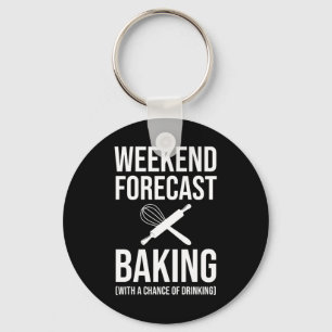 Chaveiro Baking De Previsão De Fim De Semana Com Possibilid